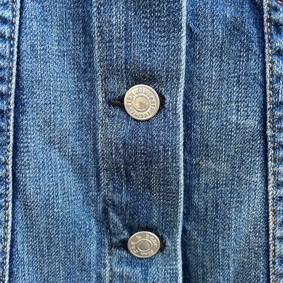 Rag and Bone Burney Denim Vest, Small - Picture 7 of 9